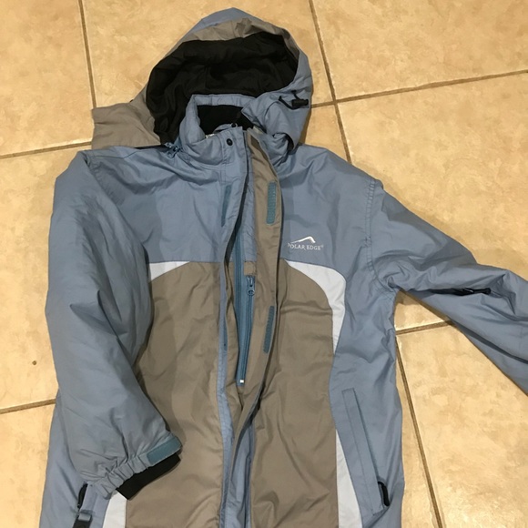 Blue Women's ski  Polar edge jacket - Picture 3 of 3